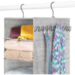 Whitmor Hanging Shoe and Accessory Organizer, Gray (5455-8111)