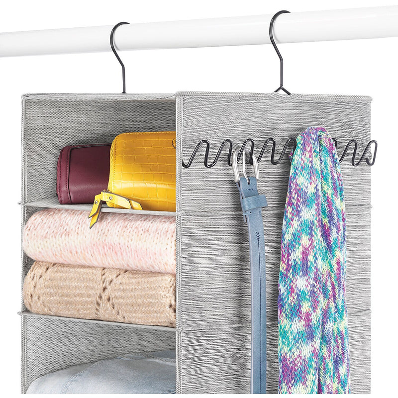 Whitmor Hanging Shoe and Accessory Organizer, Gray (5455-8111)