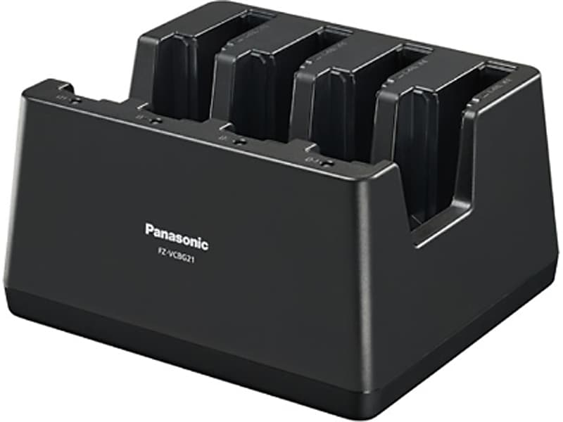 Panasonic 4-bay Battery Charger for TOUGHBOOK G2, Black (FZ-VCBG21M)
