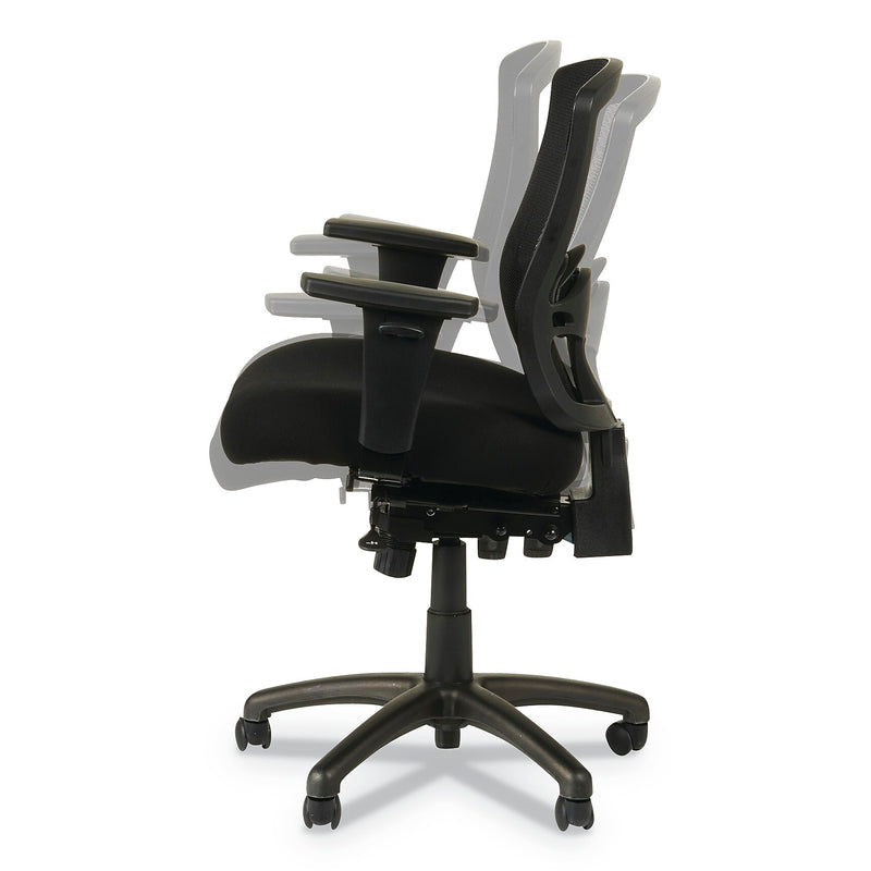 Alera Etros Series Mesh Back Fabric Computer and Desk Chair, Black (ALEET4017)
