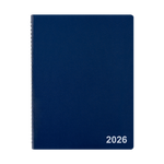2026 Staples 8" x 11" Weekly & Monthly Appointment Book, Navy (ST58470-26)