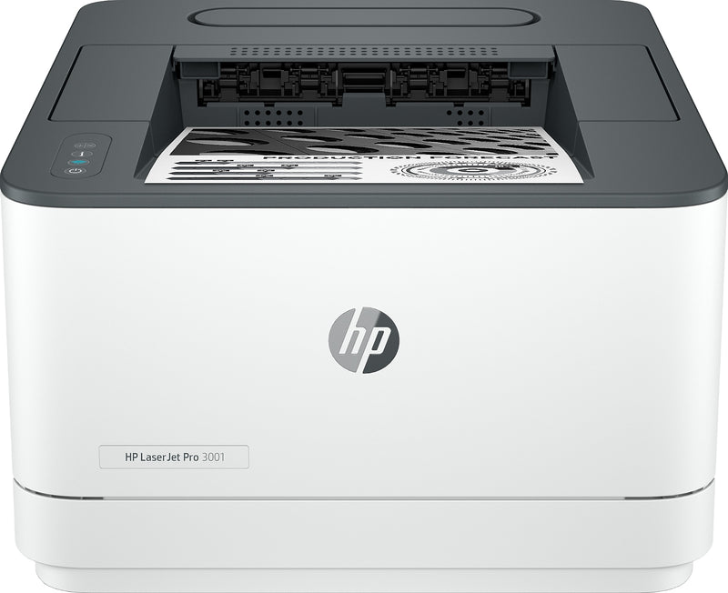 HP LaserJet Pro 3001dw Wireless Black & White Laser Printer, Print Only, Print, Best for Office (3G65OF)