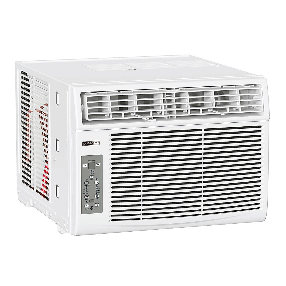 Durastar 115-Volt 8000 BTU 8000 (BTU DOE) Window Air Conditioner with Remote, White (DRWAC081XNA1)