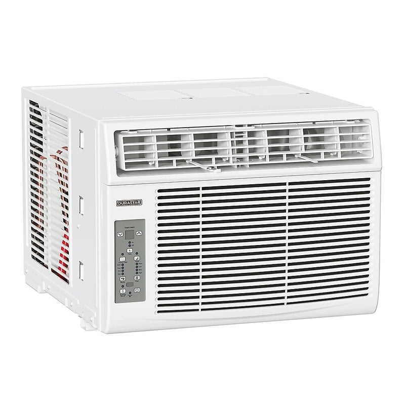 Durastar 115-Volt 8000 BTU 8000 (BTU DOE) Window Air Conditioner with Remote, White (DRWAC081XNA1)