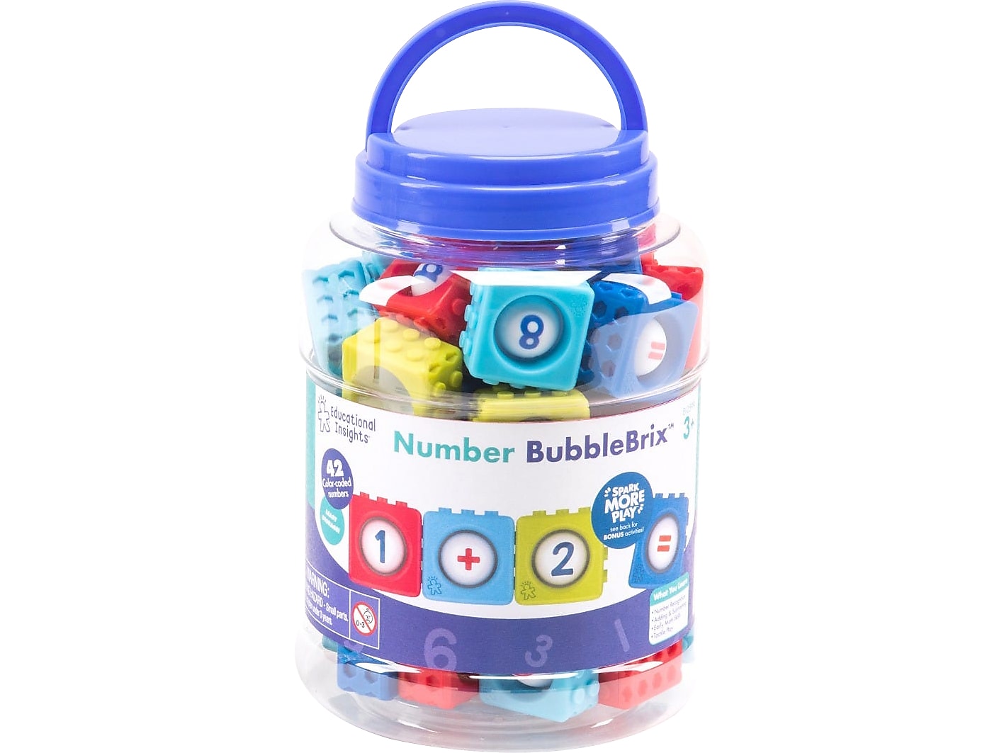 Educational Insights Number BubbleBrix Fidget Popper (2599)