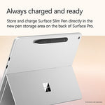 Microsoft Surface Pro 12", Copilot+ PC, Snapdragon X Plus, 16GB RAM, 256GB UFS, 16 Hour Battery, Windows 11 Home, Platinum