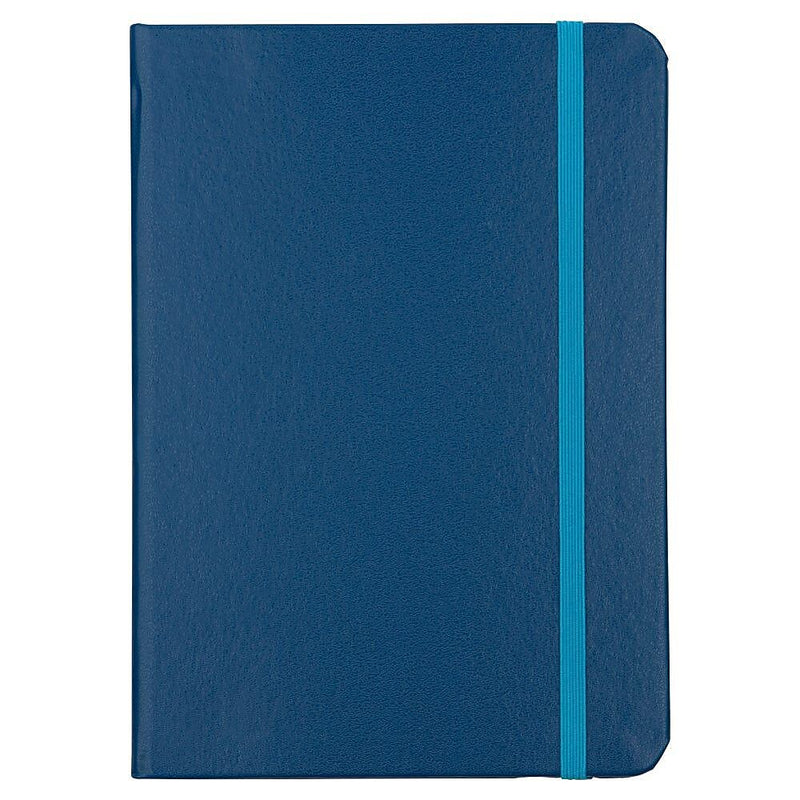 JAM Paper Hardcover Journal, 5" x 7", Blue, 200 Pages (340526608)