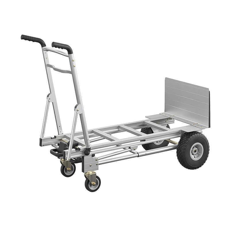 Cosco 3-in-1 Assist Series Convertible Hand Truck, 1000 lb. Capacity, Silver (12312ABL1E)