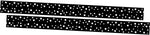 Barker Creek Double-Sided Border, 35" x 3", Dot to Dot Black, 24/Pack (4441)