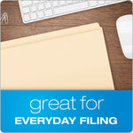 Pendaflex Recycled Heavy Duty File Folder, Straight Cut, Letter Size, Manila, 100/Box (R752)