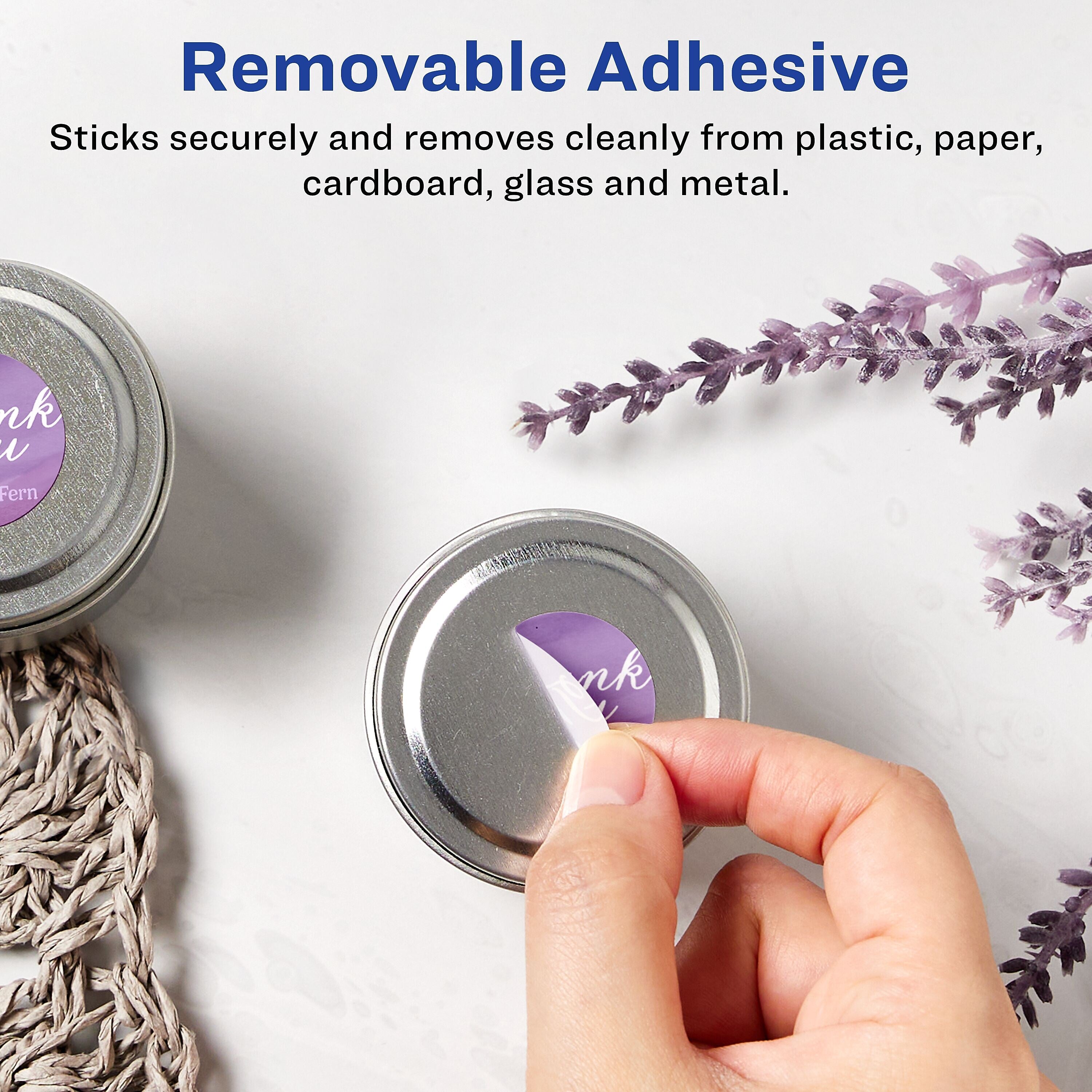 Avery Laser/Inkjet Round Multipurpose Labels, 0.75" Dia., 4000 Labels/Box  (94504)