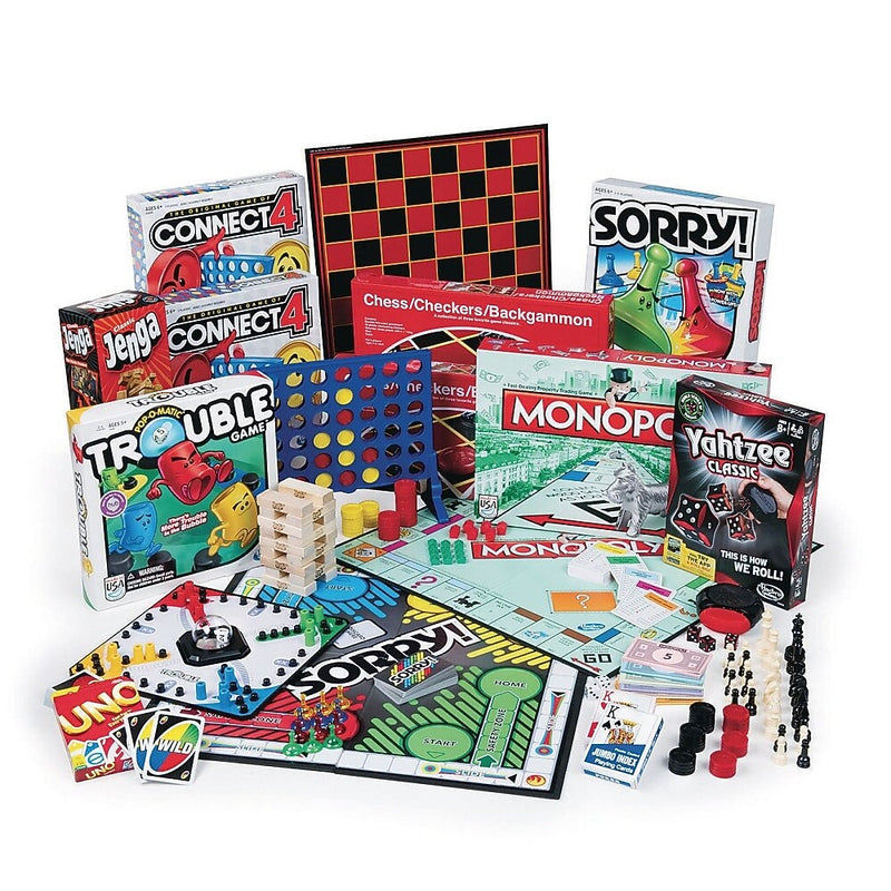 S&S All Time Favorite Board Games, 12/Pack (W10737)