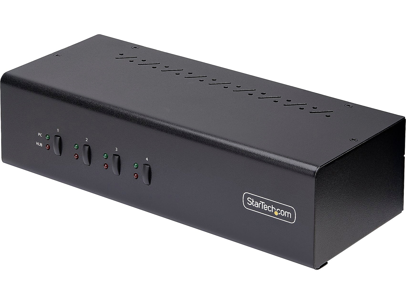 StarTech P4DD46A2-KVM-SWITCH USB DisplayPort 4-Port Dual-Monitor KVM Switch