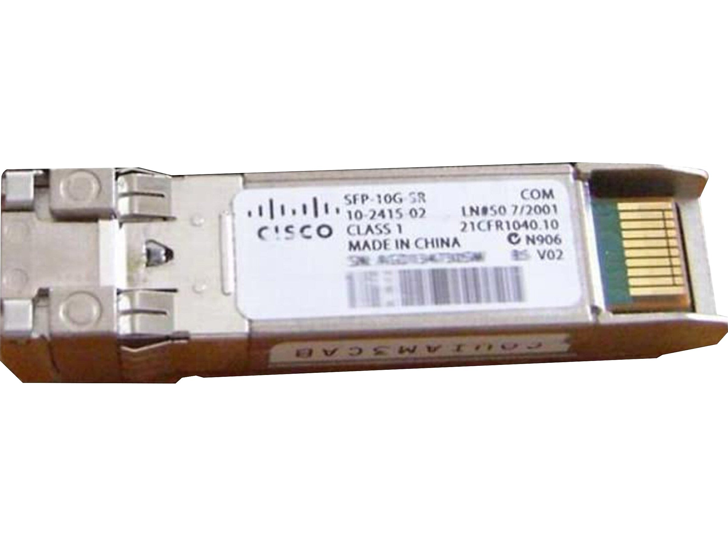 Cisco Gigabit Ethernet Multi-Mode SFP+ Transceiver Module, 10000 Mbps (SFP10GSRS)