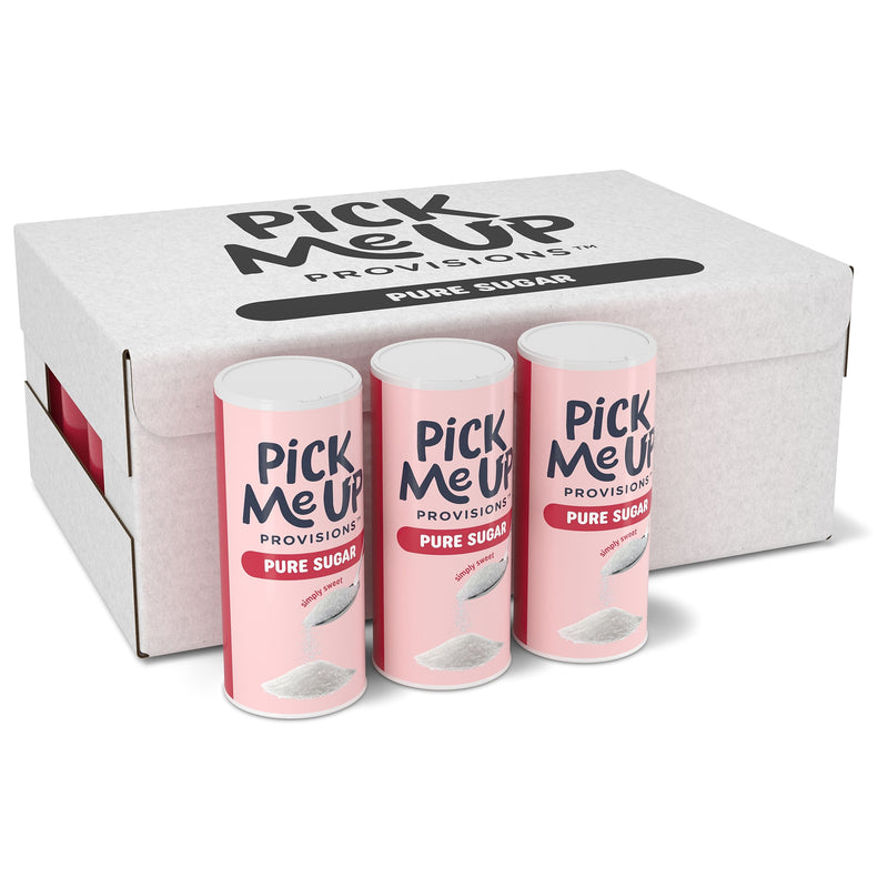 Pick Me Up Provisions™ Pure Sugar, 20 oz. Canister, 24/Carton (PM62433/94205)
