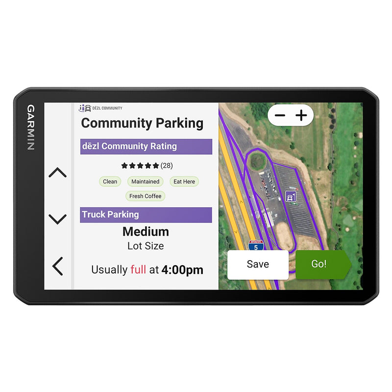 Garmin dezl OTR720 7" GPS Truck Navigator, Black (010-02924-00)