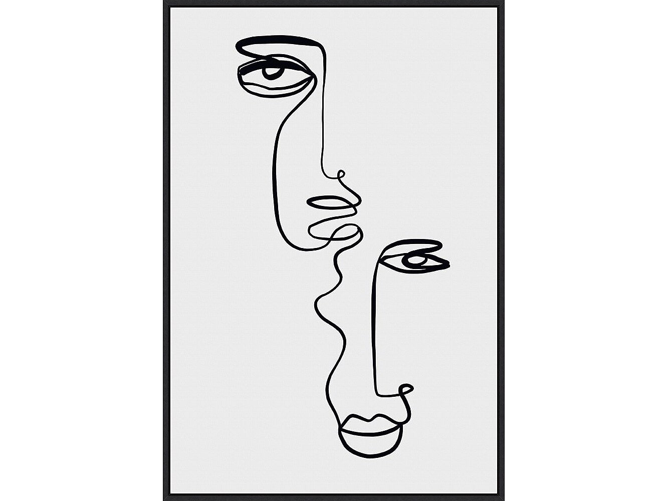 Amanti Art Faces 2, Canvas, 23" x 33" (A42675515423)