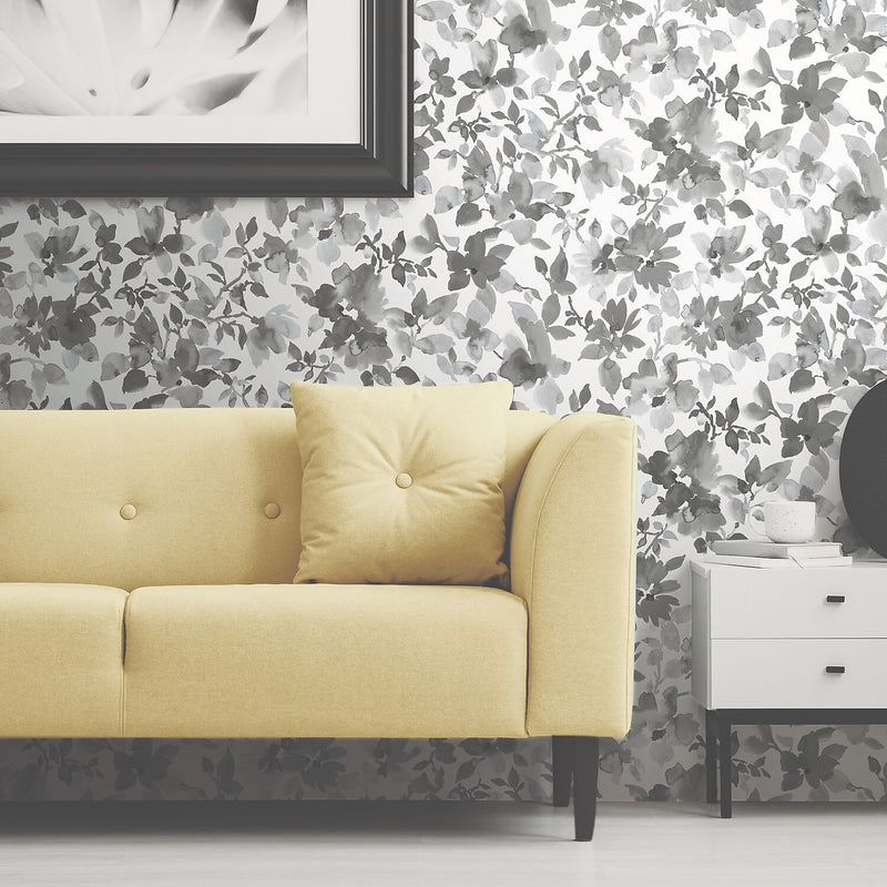 York Wallcoverings Watercolor Floral Peel and Stick Wallpaper (RMK11236WP)