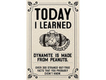 Today I Learned, Softcover
