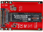 StarTech M.2 to U.3 Adapter for M.2 NVMe/PCIe Internal SSD (1M25-U3-M2-ADAPTER)