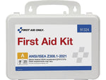 First Aid Only Plastic First Aid Kit, ANSI 2021 Class A, 25 People, 94 Pieces (91324)