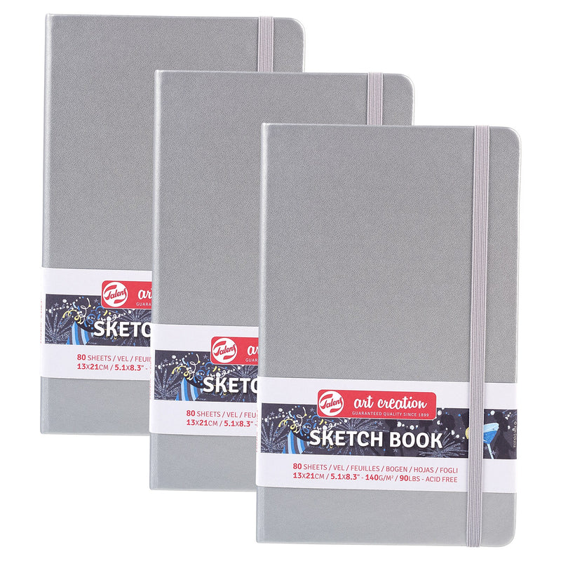 Talens Art Creation 5.1" x 8.3" Sketch Book, 80 Sheets/Book, 3/Bundle (TLN9314042M-3)