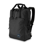 Skyway Luggage Rainier Deluxe Laptop Backpack, Crater Black (505-17-001-BKP)