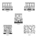 Bankers Box At Play School Bus Playhouse Kit (100016912)
