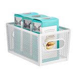 mDesign Steel Organizer, Matte White (25989)