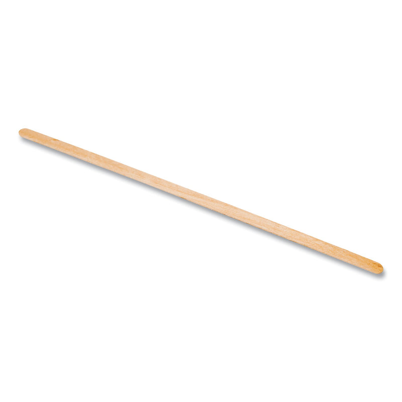 AmerCareRoyal® Wood Coffee Stirrers, 7.5", Wrapped, 5,000/Carton