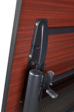 Regency Kobe 72"W x 30"D Foldable Training Room Table, Laminate, With Wheels, Ash Grey (MKFT7230AG)