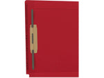Medical Arts Press Kardex Reinforced End Tab File Folder, Straight Cut, Letter-Size, Red, 50/Box (F1180-RED)