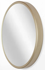 Infinity Instruments Deep Frame Metal Wall Mirror, 24" (20216GD)