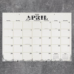 2026 TF Publishing 17" x 12" Monthly Desk Calendar, (26-8502)