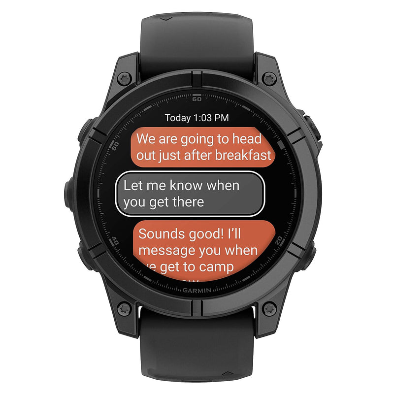 Garmin fenix E AMOLED Multisport GPS Smartwatch, Slate Gray & Black, 47mm (GRM0302503)