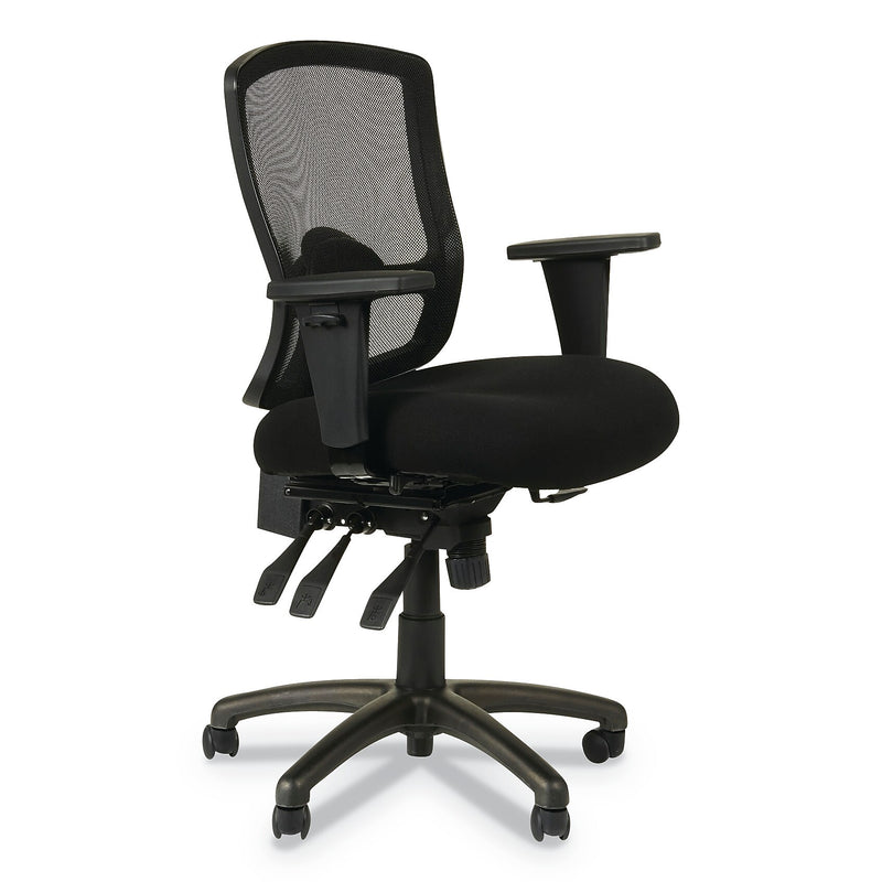 Alera Etros Series Mesh Back Fabric Computer and Desk Chair, Black (ALEET4017)