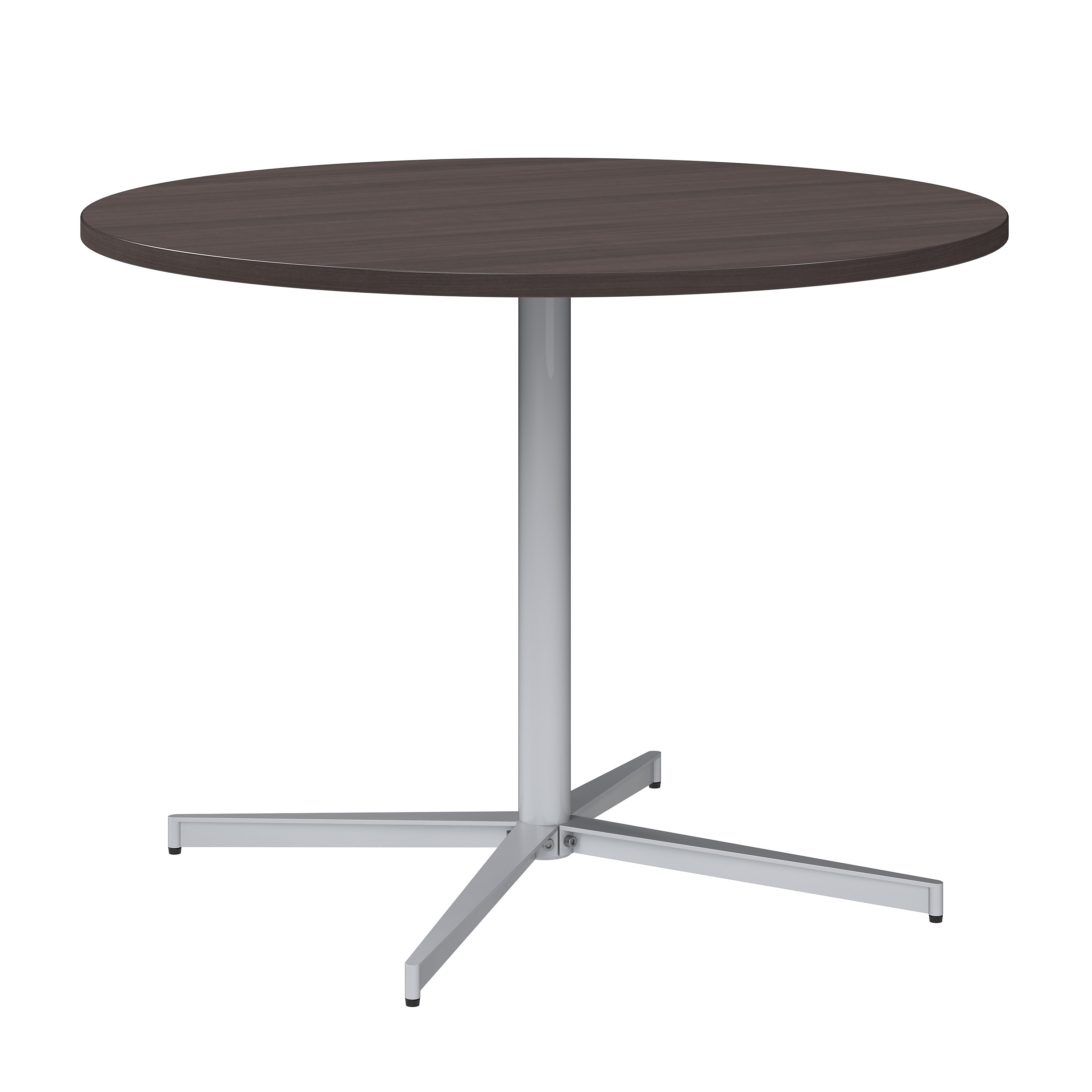 Bush Business Furniture 42" Round Conference Table, Storm Gray (99XTB42RSG)