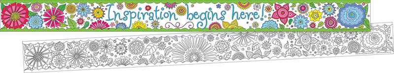 Barker Creek Double-Sided Border Set, Motivational Sunset, 3 designs, 38/Set (4029)