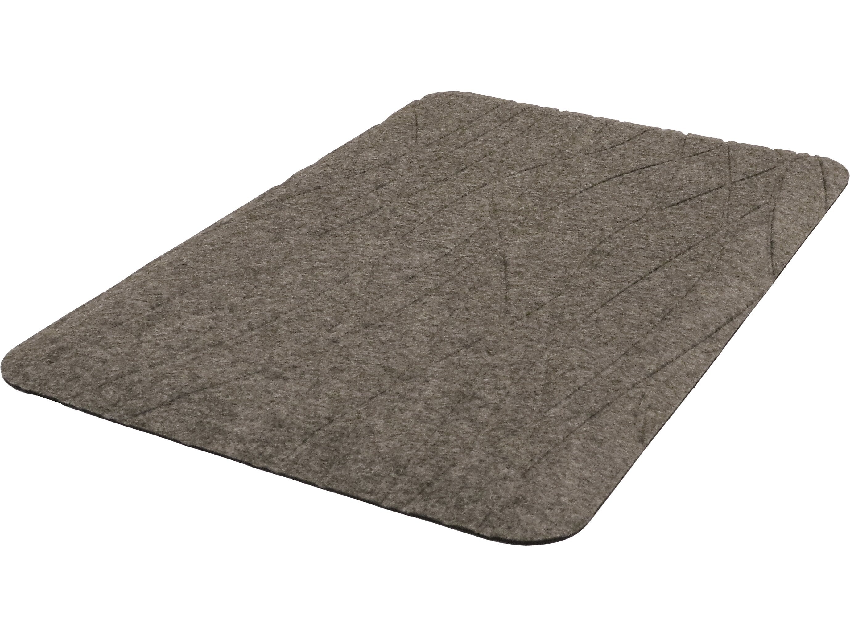M + A Matting TuffComfort Anti-Fatigue Commercial Standing Desk Floor Mat, 2' x 3', Granite Gray (5230202232107)
