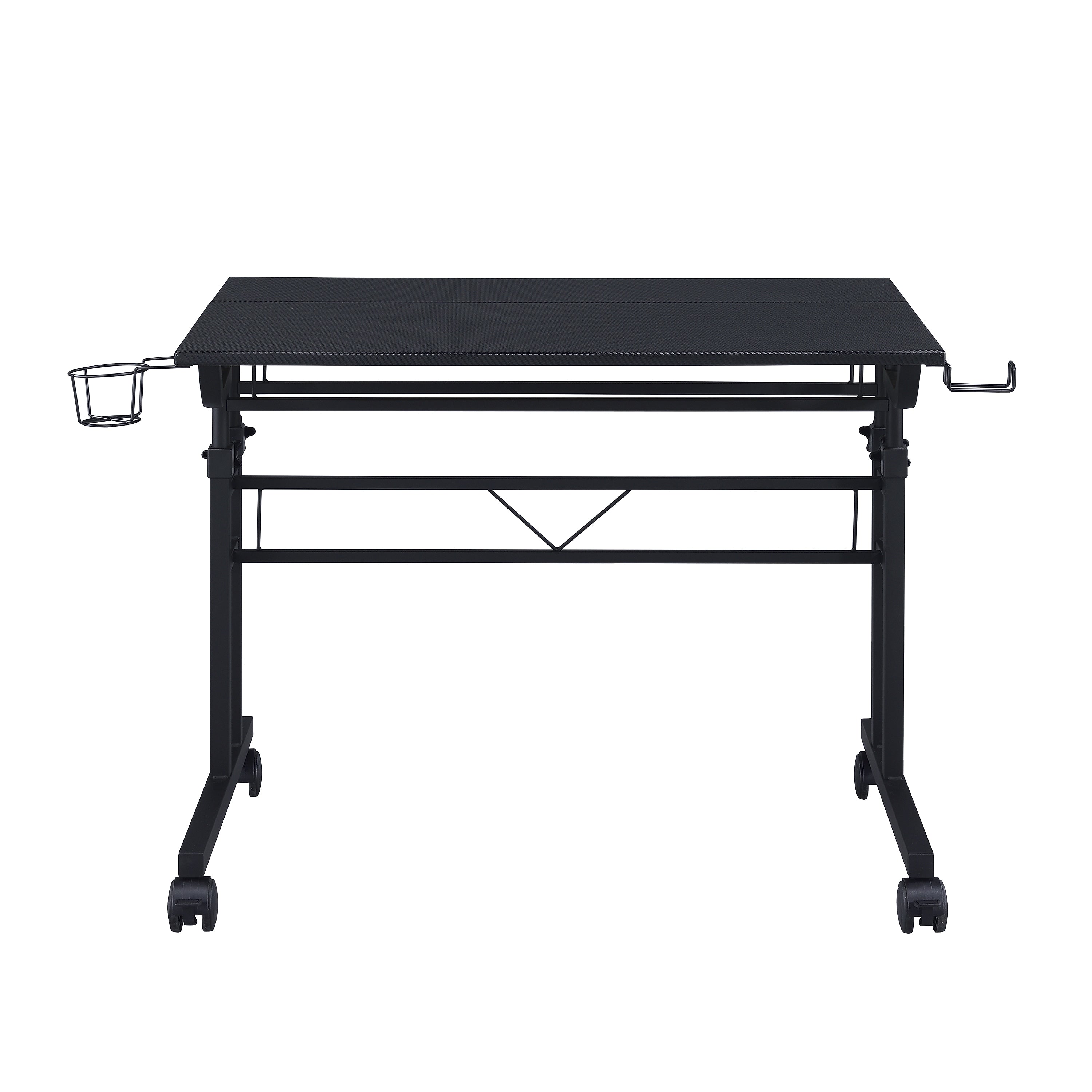 Techni Mobili 36" Mobile Desk, Black (RTA-3800SU-BK)