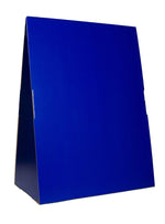 Flipside Corrugated Spiral-Bound Flip Chart Stand, 24" x 33", Blue, 4/Carton (30500-4)