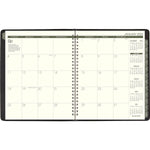 2026 AT-A-GLANCE Recycled 7" x 8.75" Weekly & Monthly Appointment Book, Faux Leather Cover, Black (70-951G-05-26)