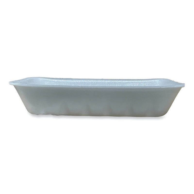 GEN Meat Trays, #10K, 10.75 x 5.95 x 1.87, White, 250/Carton