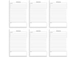 Better Office To-Do List Notepad, 5.5" x 8.5", Ruled, White, 50 Sheets/Pad, 6 Pads/Pack (25835-6PK)