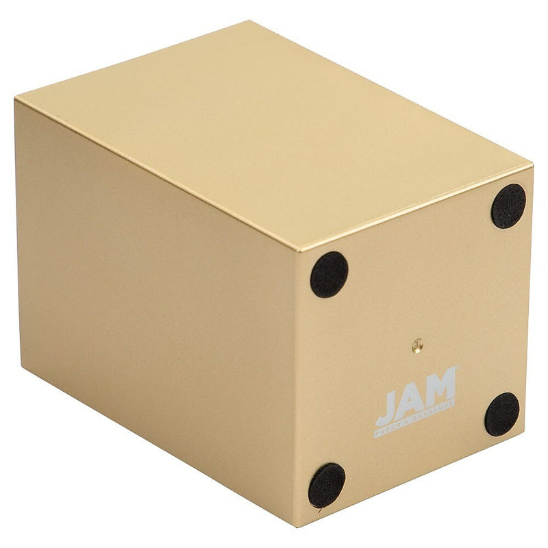 JAM PAPER Plastic Pen Holder, Gold (341gos)