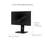 ViewSonic Ergonomic 22" 60 Hz LCD Monitor, Black (VG2248)