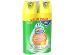 Scrubbing Bubbles Bathroom Grime Fighter Disinfecting Surface Cleaner Aerosol, Citrus Scent, 20 oz., 2/Pack (306381)
