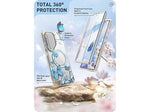 i-Blason Cosmo Clear BlueFly MagSafe Bumper Case for Samsung Galaxy S24 Ultra, Shock Absorbing, Clear/Blue (GS24UCOSMOSPBFY)