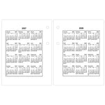 2026 AT-A-GLANCE 3.75" x 3" Daily Calendar Refill Pages, White/Black (E919-50-26)