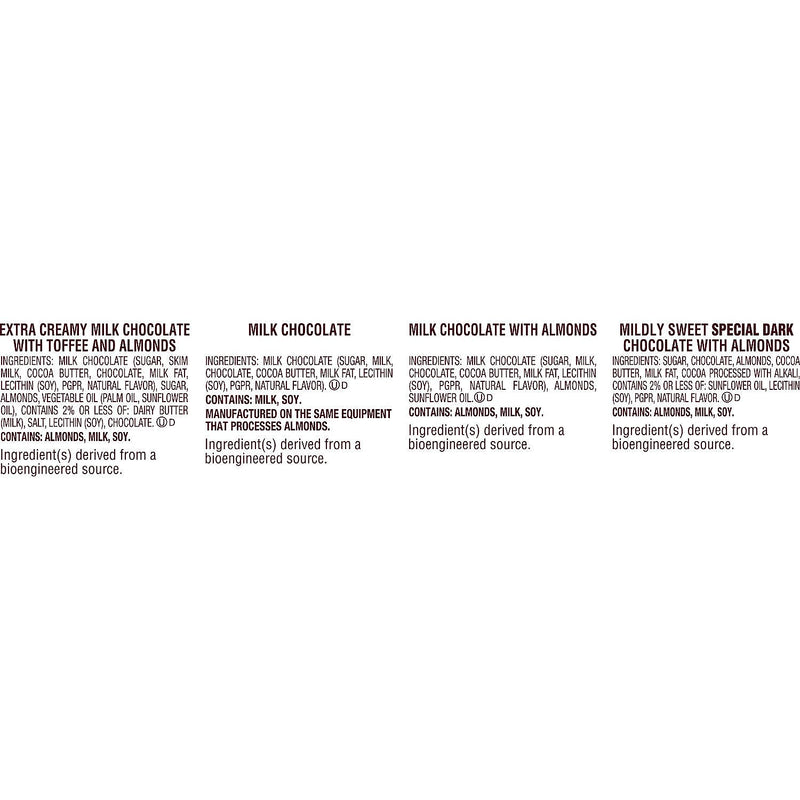 Hershey's Nuggets Assorted Chocolate Candy Bar Party Pack, 31.5 oz (HEC01878)